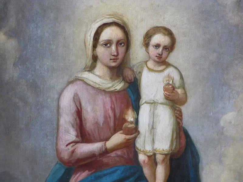 1807-Michel Oster - Madonna col Bambino - Chiesa dei Santi Pietro e Paolo